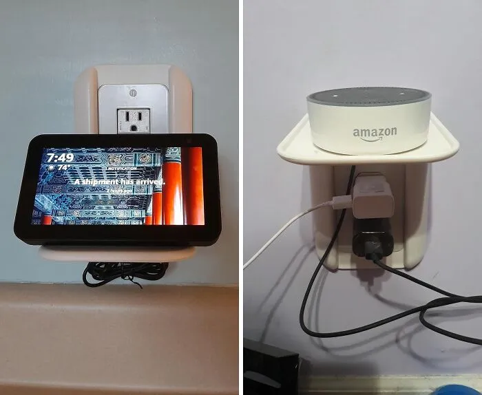 Turn Your Outlets Into Shelves With The Space-Saving <span Style="Font: Inherit; Color: #d74b1f;"> Outlet Shelf Wall Holder</Span>