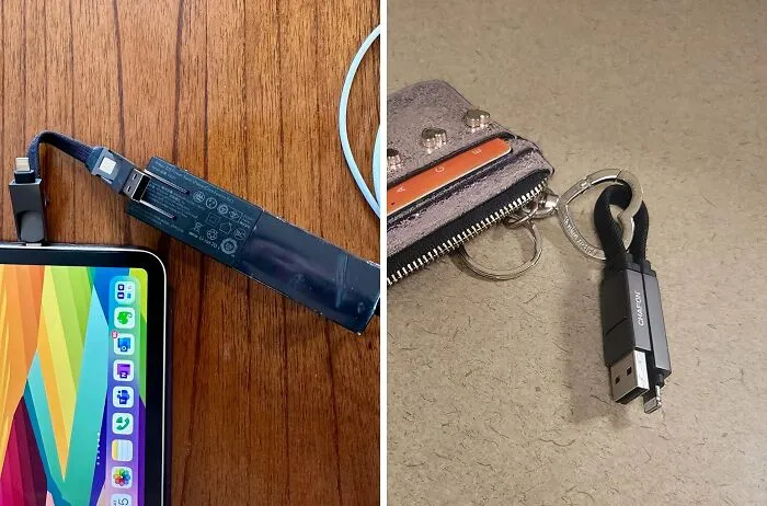 Never Be Caught Powerless Again With The <span Style="Font: Inherit; Color: #d74b1f;"> Portable Magnetic Keyring 4-In-1 Fast Charger Cord</Span>