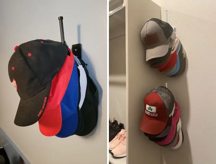 Cap-Italize On Organization With A <span Style="Font: Inherit; Color: #d74b1f;"> Hat Rack For Baseball Caps</Span>
