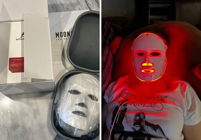 Get That Lit-From-Within Look With This <span Style="Font: Inherit; Color: #d74b1f;"> LED Facial Skin Care Mask</Span>
