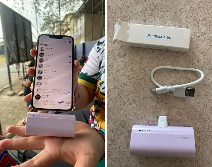 No More Low Battery Anxiety With This <span Style="Font: Inherit; Color: #d74b1f;"> Mini Portable Charger For iPhone</Span>