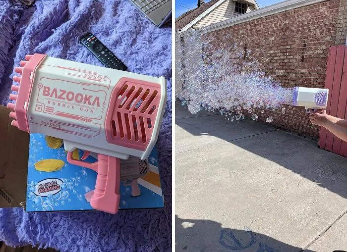 Summertime Sadness? Nah, This <span Style="Font: Inherit; Color: #d74b1f;"> Bubble Machine Gun </Span> Will Make You Smile! 