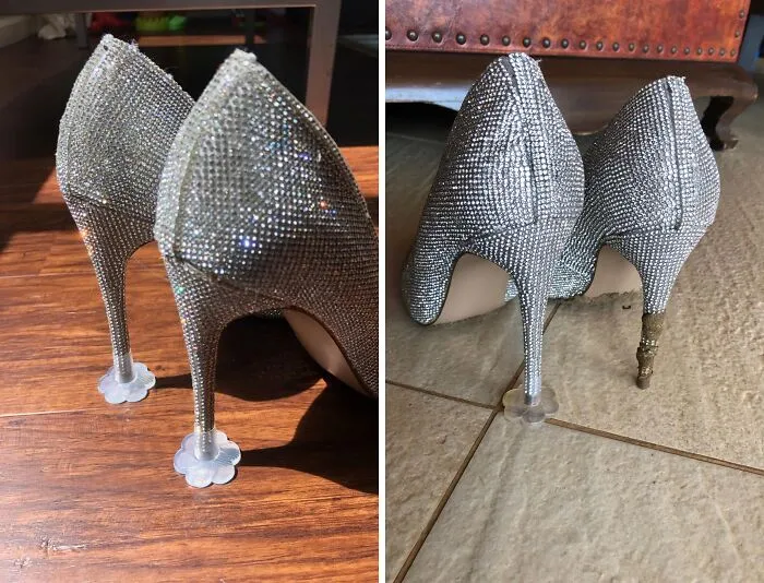 No More Sinking In The Grass! <span Style="Font: Inherit; Color: #d74b1f;"> Heel Protectors</Span> Will Let You Walk Like A Queen At The Next Polo Match
