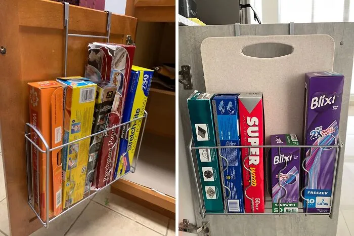 Hangry For Organization? This <span Style="Font: Inherit; Color: #d74b1f;"> Over The Cabinet Door Organizer Holder</Span> Will Feed Your Need