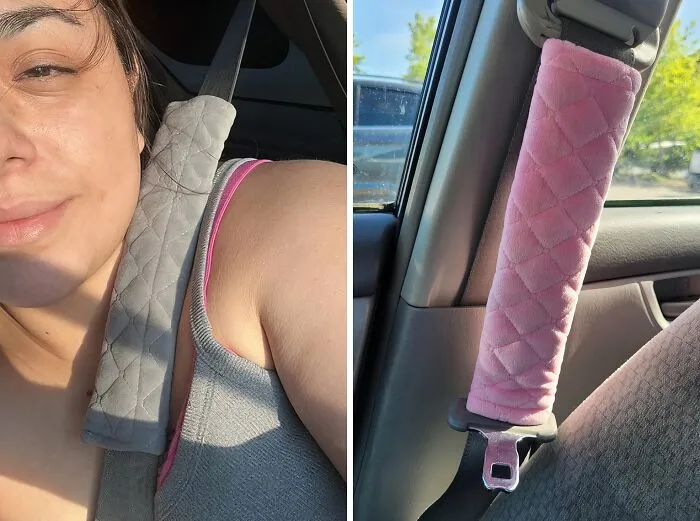 <a style="display:inline;" href="https://www.amazon.com/Seatbelt-Shoulder-Comfortable-Compatible-Backpack/dp/B08F7F4FG3?th=1&linkCode=ll1&tag=bpbird-20&linkId=a52bfb5394a5f2f61872cb04523c1956&language=en_US&ref_=as_li_ss_tl " target="_blank" rel="noopener"> Long Road Trip? This <span Style="Font: Inherit; Color: #d74b1f;"> Soft Car Seat Belt Cover</Span> Is A Must-Have For Ultimate Comfort
