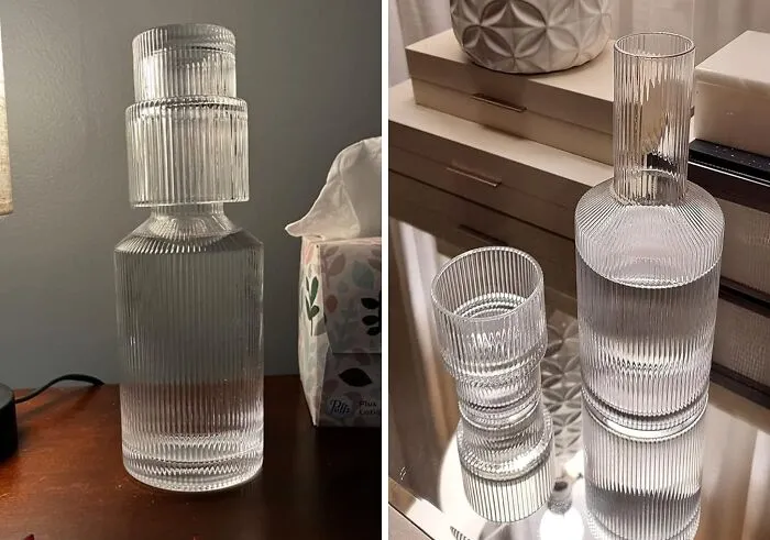 If You Are Always Waking Up Parched, Get This Classy <a Style="Display:inline;" Href="Https://Www.amazon.com/Dp/B0bnkvcjlt?asc_item-ID=amzn1.shoppablemedia.v1.0ff4059d-7c13-401e-A773-Bc59fb4981f2&linkcode=ll1&tag=bpsquid-20&linkid=4252daf2a56c0a8ca3505ed25d72c688&language=en_us&ref_=as_li_ss_tl" Target="_blank"><span Style="Font:inherit;color:#d74b1f;"> Bedside Carafe And Glass Set </Span>