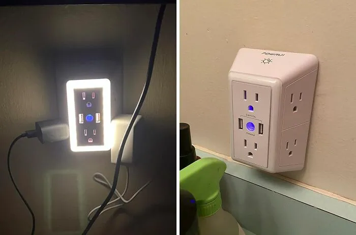 Never Play Plug-Tetris Again With This <span Style="Font:inherit;color:#d74b1f;"> 6-Outlet Extender  </Span> That Also Includes USB Ports