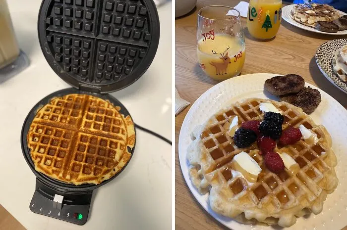 <span Style="Font:inherit;color:#d74b1f;"> Round Classic Waffle Maker </Span>: For The Dad Who Wants Things The Way His Mom Used To Make Them