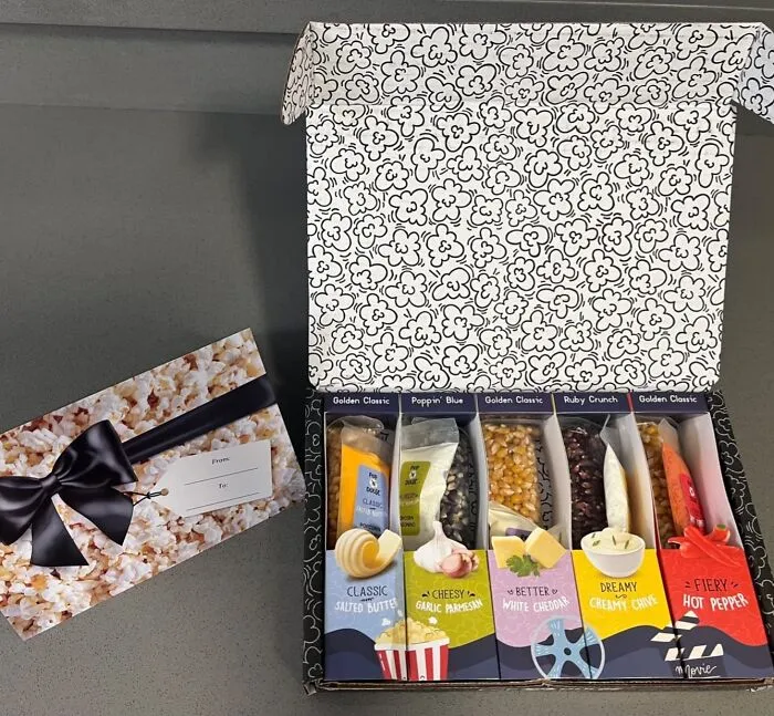 <span Style="Font:inherit;color:#d74b1f;">  Movie Night Supplies Popcorn Set </Span>: For The Dad Who Takes 'Netflix And Chill' Very Literally