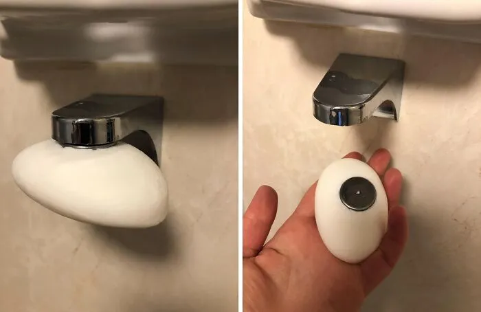 <span Style="Font:inherit;color:#d74b1f;">  Air Dry Magnetic Soap Holder </Span>: For The Dad Who Needs To Keep His Beard Soap Separately