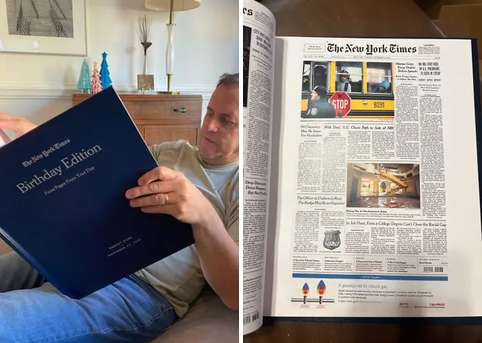 <span Style="Font:inherit;color:#d74b1f;"> New York Times Custom Birthday Book </Span>: The Perfect Gift For Your Nostalgia Obsessed Friend