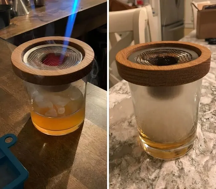 You Can Only Really Claim To Be A Mixologist If You Have This <span Style="Font:inherit;color:#d74b1f;"> Glass Topper Cocktail Smoker </Span>