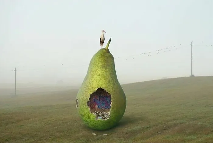 17 Buildings Inspired By Fruits And Vegetables, By This Surrealism Artist
