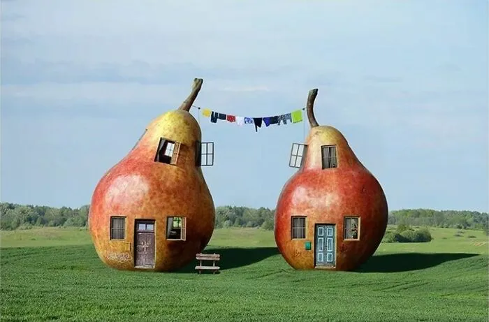 17 Buildings Inspired By Fruits And Vegetables, By This Surrealism Artist