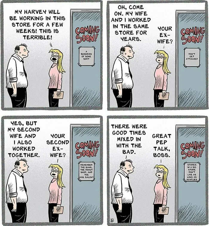 30 Humorous Comics By Stephen Beals Illustrating Absurd Situations Retail Workers Face Daily (New Pics)