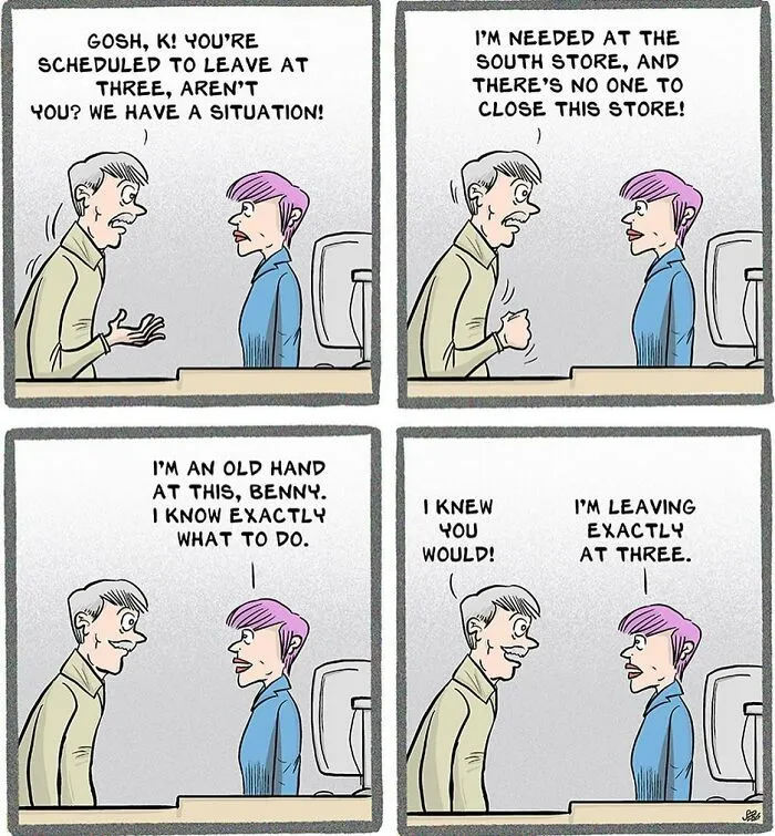 30 Humorous Comics By Stephen Beals Illustrating Absurd Situations Retail Workers Face Daily (New Pics)
