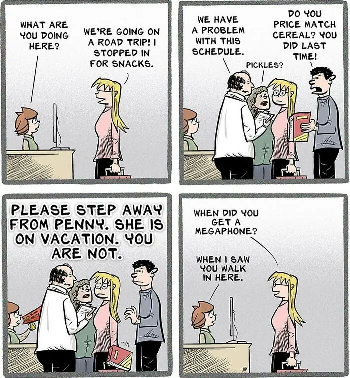 30 Humorous Comics By Stephen Beals Illustrating Absurd Situations Retail Workers Face Daily (New Pics)