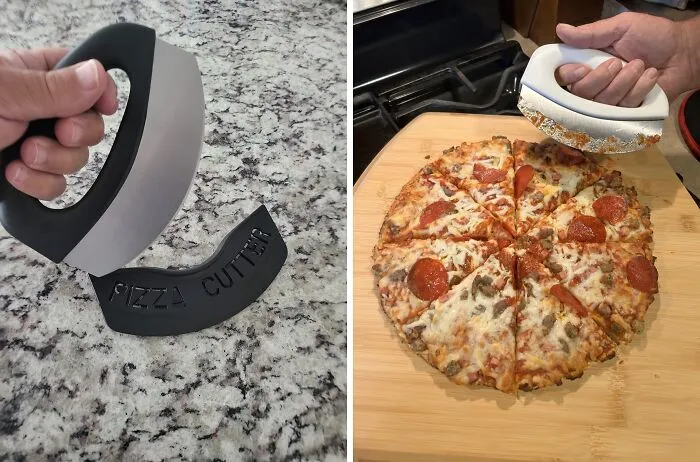 This <span Style="Font:inherit;color:#d74b1f;"> Heavy Duty Stainless Steel Pizza Cutter </Span> Takes No Prisoners