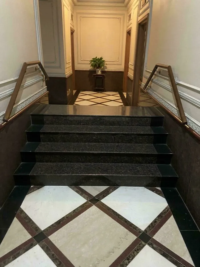 Arbitrary Stairs In The Middle Of A Hallway