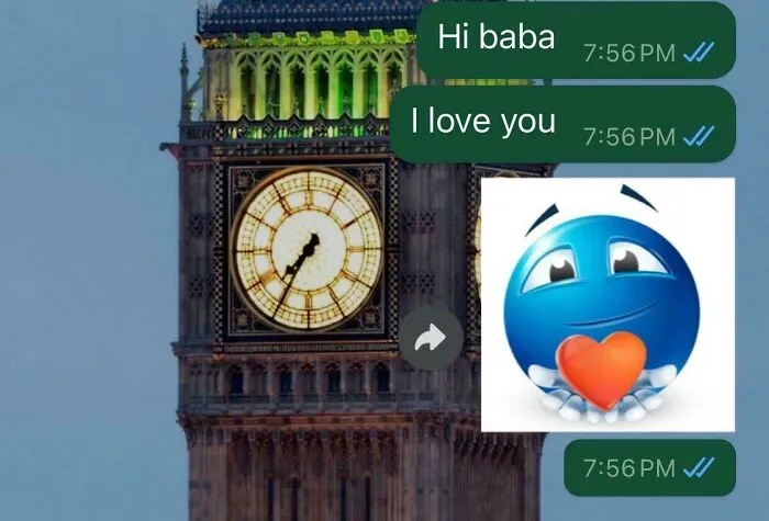 My Daughter (7 Years Old) Sends Me This Everyday