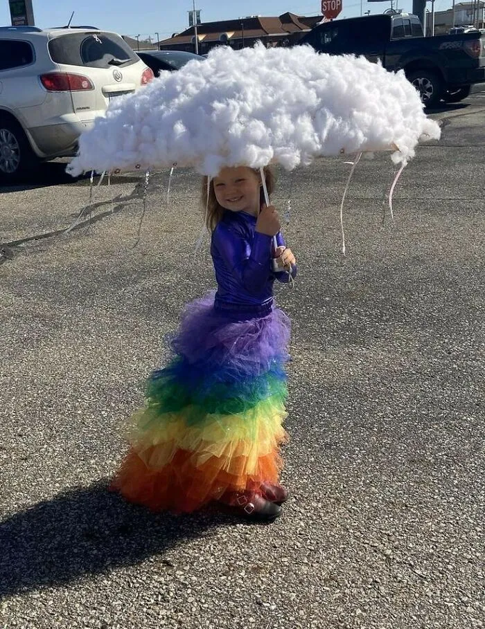The Rainbow Under The Clouds