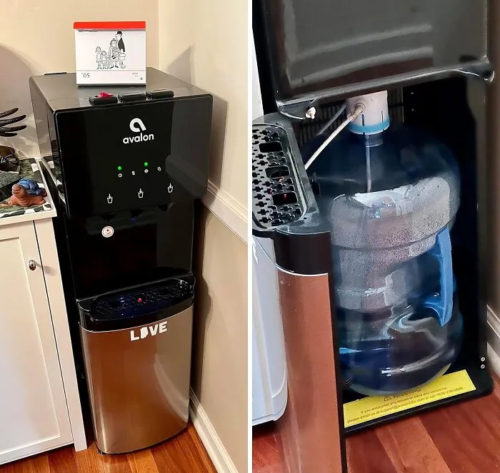 Avoid Having Your Home Look Like An Office With An Old School Water Dispencer. This <span Style="Font:inherit;color:#d74b1f;">  Bottom Loading Water Cooler </Span> Hides It In Plain Sight