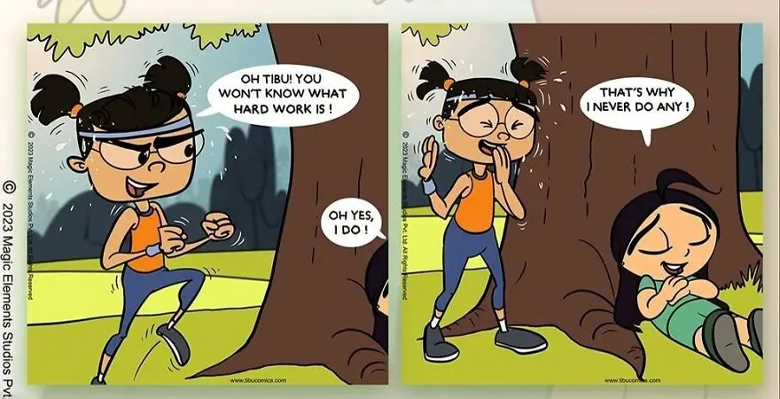 Adventures Of Tibu: 30 Comics About A Spunky Eight-Year-Old Girl By A Talented Artist