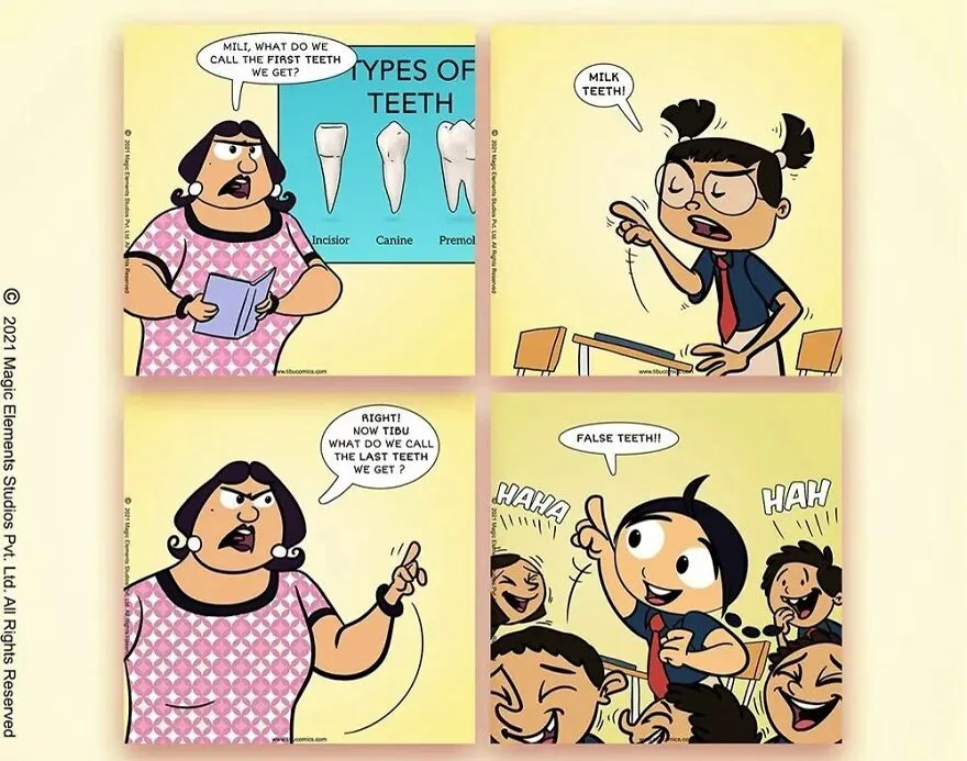 Adventures Of Tibu: 30 Comics About A Spunky Eight-Year-Old Girl By A Talented Artist