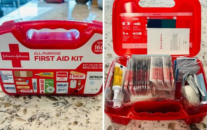 Don't Let A Scrape Ruin Your Day!  Be Prepared For Anything With This <span Style="Font: Inherit; Color: #d74b1f;"> First Aid Kit</Span>