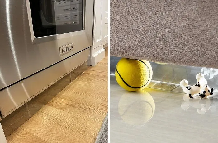Say Goodbye To The Bermuda Triangle Under Your Oven With These <a Style="Display:inline;" Href="Https://Www.amazon.com/Dp/B07j4q2prv?ascsubtag=7686001%2c11%2c34%2cd%2c0%2c0%2c0%2c900%3a2%3b974%3a3%3b1125%3a1%3b1242%3a1%2c47147465%2c0%2c0%2c0&btn_ref=srctok-B68850ade51ac101&linkcode=ll1&tag=bpelephant-20&linkid=68e02c841a48fbe521ef0466a9dd8f64&language=en_us&ref_=as_li_ss_tl" Target="_blank"><span Style="Font: Inherit; Color: #d74b1f;"> Clear Toy Blockers For Furniture</Span>