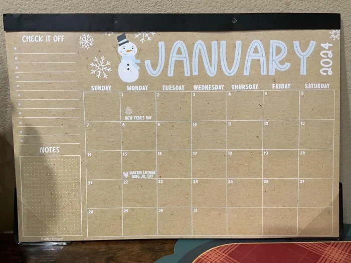 Tired Of Sticky Notes And Scribbled Reminders? This <span Style="Font: Inherit; Color: #d74b1f;"> Doodle Teacher Desk Calendar</Span> Is A Teacher's Best Friend 