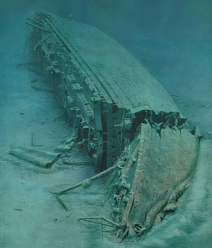 El naufragio del buque gemelo del Titanic, el HMS Britannic