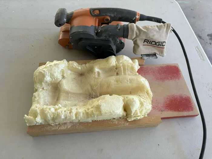 Needed To Borrow My Dad’s Belt Sander.  How I Found It