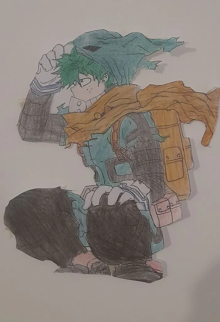 Izuku Midorya From My Hero Academia