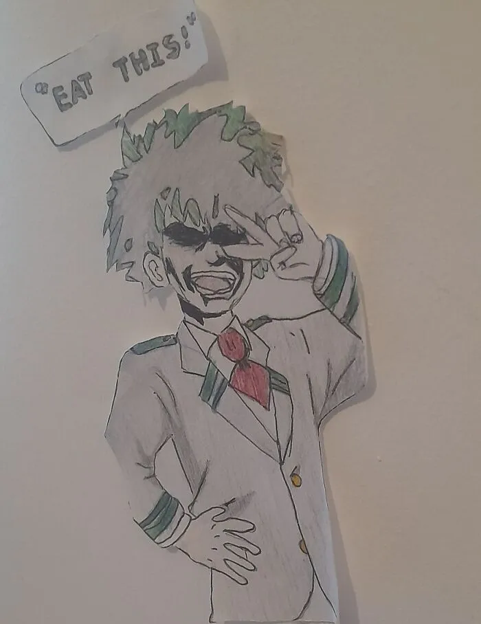 Izuku Midorya From My Hero Academia
