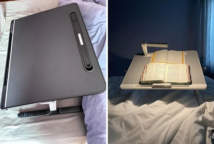 Work From Home? This <span Style="Font: Inherit; Color: #d74b1f;"> Laptop Bed Tray Desk</Span> Is The Ultimate Flex