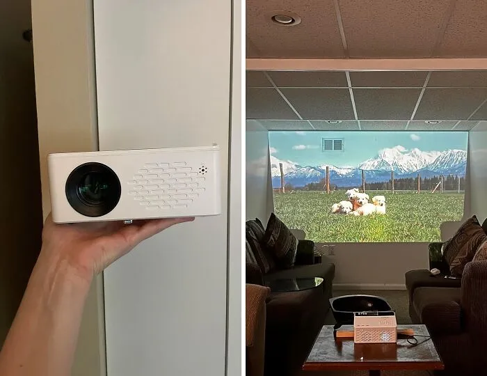 <a Style="Display:inline;" Href=" https://www.amazon.com/gp/product/B082F13J55?&linkCode=ll1&tag=bpkoala-20&linkId=8564adb79dc839b999acb847406bbd9b&language=en_US&ref_=as_li_ss_tl" Target="_blank"> Get The Big Screen Experience In A Small Package With This <span style="font: inherit; color: #d74b1f;"> Full HD Portable Mini Projector</span>