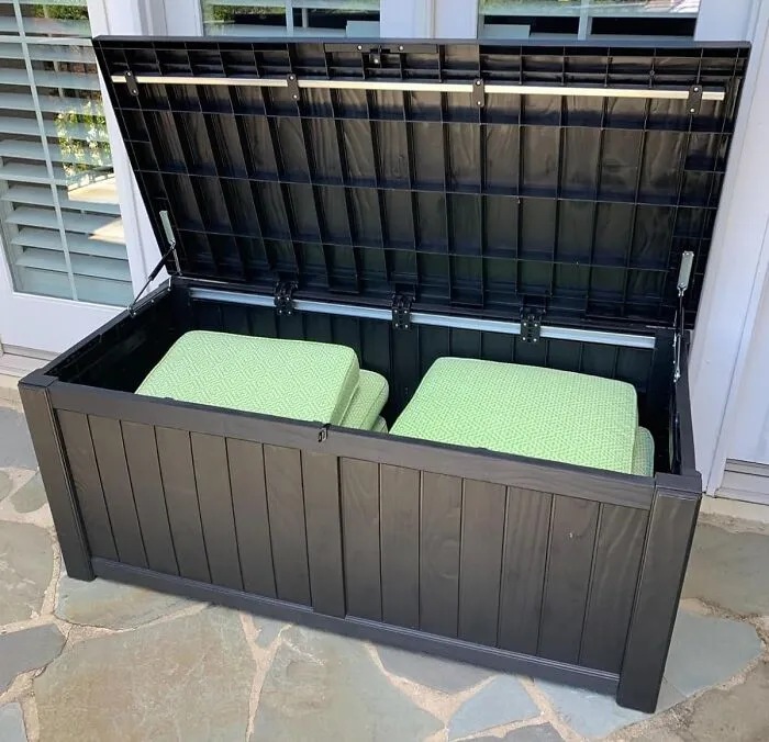 Hide Your Hose And All Your Other Outdoor Essentials In This Chic <span Style="Font: Inherit; Color: #d74b1f;"> Deck Box</Span>
