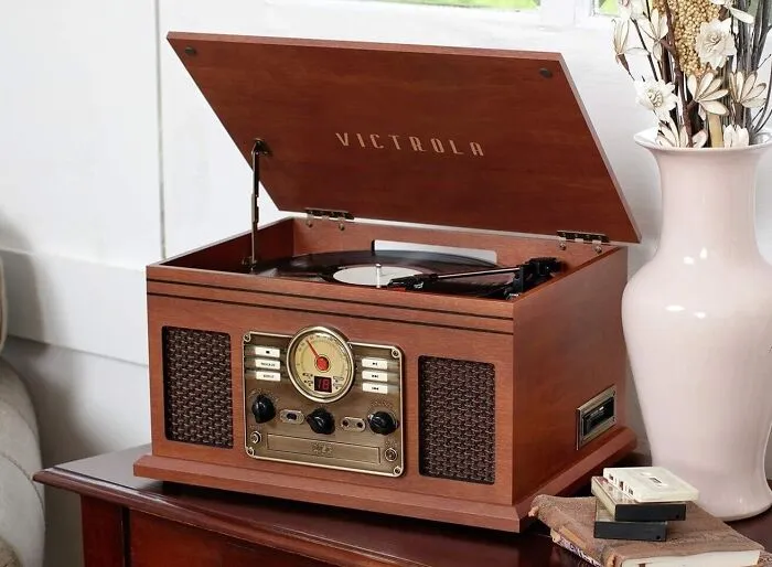 <span Style="Font: Inherit; Color: #d74b1f;"> Nostalgic 6-In-1 Record Player</Span>: Your Time Machine To Music Bliss 