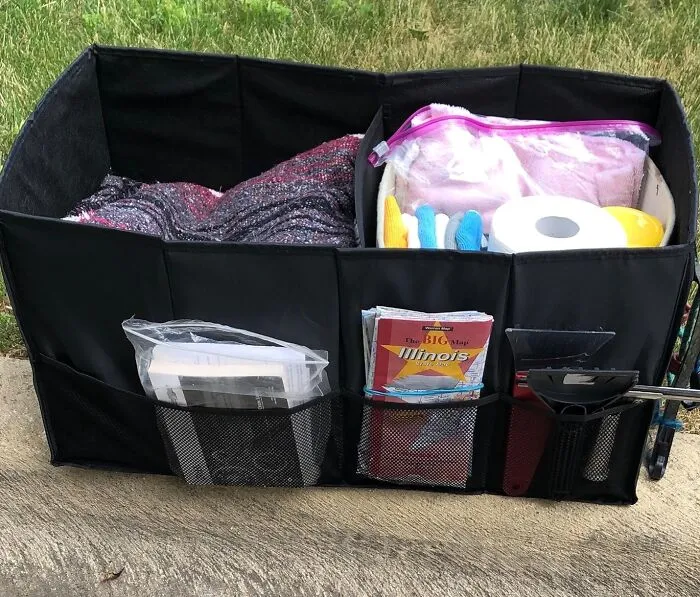 Chaos In Your Car? Not Anymore! This <span Style="Font: Inherit; Color: #d74b1f;"> Soft Storage Chest</Span> Will Tame The Mess