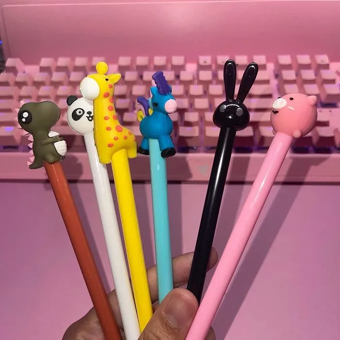 Make Note-Taking, Journaling, Or Doodling A Wild Adventure With These <span Style="Font: Inherit; Color: #d74b1f;"> Cute Animal-Shaped Gel Pens</Span>