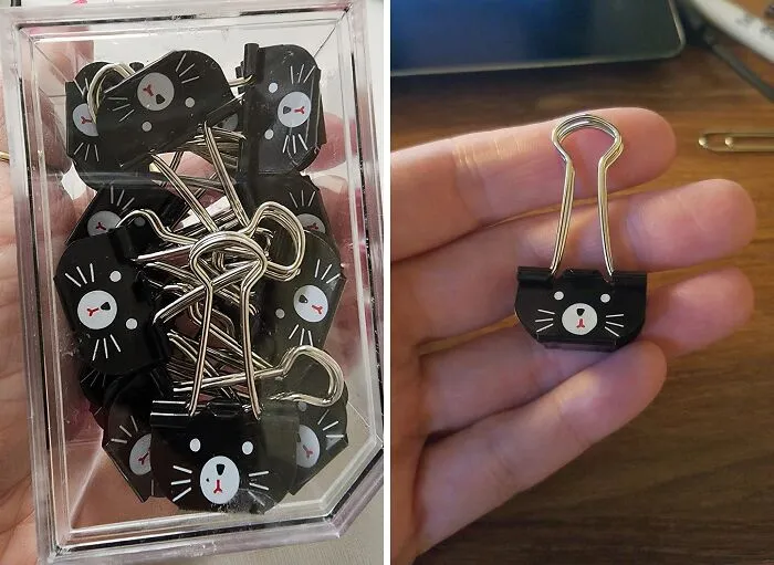 <span Style="Font: Inherit; Color: #d74b1f;"> Cute Cat Metal Binder Clips</Span>: Purr-Fectly Secure Your Papers With A Touch Of Feline Flair!  