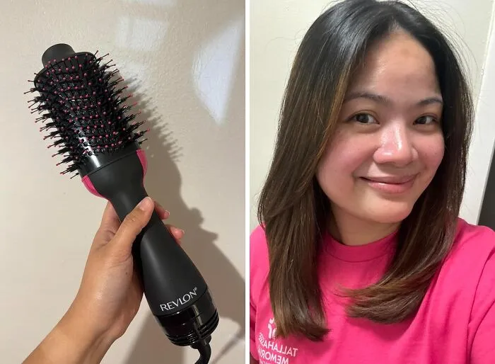 The <span Style="Font: Inherit; Color: #d74b1f;"> One-Step Hair Dryer And Volumizer Hot Air Brush</Span> Takes Your Hair From Wet To Wow In A Single Step!