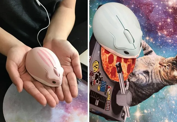 <span Style="Font: Inherit; Color: #d74b1f;"> Hamster Shape Wireless Mouse</Span>: Clickety-Click With A Cute Critter!