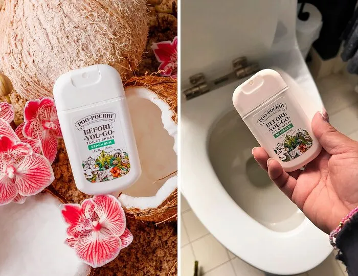<span Style="Font: Inherit; Color: #d74b1f;"> Before-You-Go Toilet Spray</Span>: Spritz Before You Sit, Leave The Bathroom Smelling Lit! 