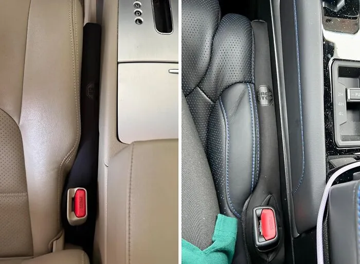 Lost Keys, Crumbs, And Loose Change, Begone! The <span Style="Font: Inherit; Color: #d74b1f;"> Original Patented Car Seat Gap Filler</Span> Ends The Frustration Of Dropped Items
