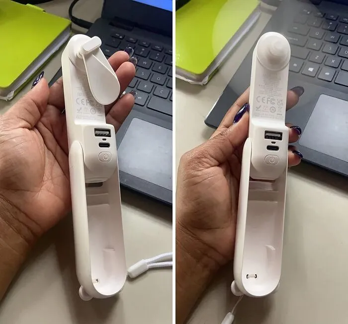 Tired Of Sweating?  The <span Style="Font: Inherit; Color: #d74b1f;"> Handheld Mini Fan</Span> Is The Coolest Solution To Stay Refreshed On-The-Go