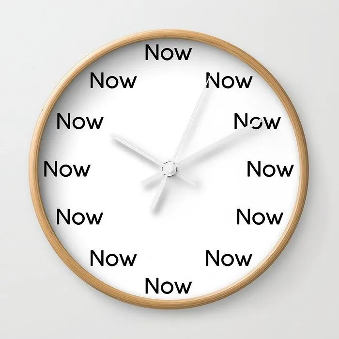 <span Style="Font: Inherit; Color: #d74b1f;"> Mindfulness Taoist Buddhist Wall Clock</Span>: Embrace The Eternal Now (And Never Be Late For Meditation Again).