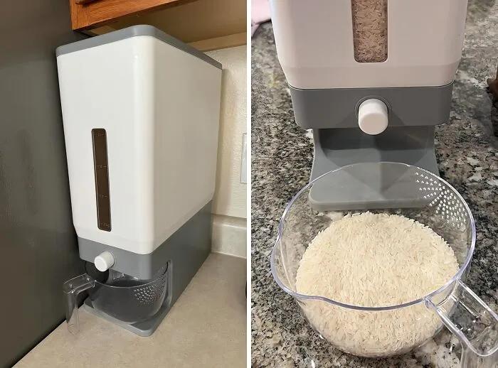 Measure Your Rice Like A Pro With This   <a Style="Display:inline;" Href="Https://Www.amazon.com/Lifewit-Dispenser-Containers-Measuring-Household/Dp/B0bv5yqwhr?pd_rd_w=dghbk&content-Id=amzn1.sym.adff4dd1-Bb6d-4e27-87a5-D7b9aa950d84&pf_rd_p=adff4dd1-Bb6d-4e27-87a5-D7b9aa950d84&pf_rd_r=pwdzrm3n4ta3wjctxarx&pd_rd_wg=vfd85&pd_rd_r=b980d61d-0d5b-411b-BF0d-7eebeb8143ca&pd_rd_i=b0bv5yqwhr&th=1&linkcode=ll1&tag=bpelephant-20&linkid=7ce118dee201ef2214da7985a56cf9ec&language=en_us&ref_=as_li_ss_tl" Target="_blank"><span Style="Font: Inherit; Color: #d74b1f;"> Rice Dispenser</Span>
