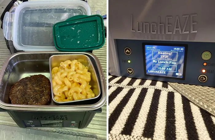 Upgrade Your Lunch Game With This   <a Style="Display:inline;" Href="Https://Www.amazon.com/Luncheaze-Electric-Lunch-Box-Self-Heating/Dp/B07z9ll9dj?th=1&linkcode=ll1&tag=bpelephant-20&linkid=9d0d660c2f3a339bd1f5308fe3a1304a&language=en_us&ref_=as_li_ss_tl" Target="_blank"><span Style="Font: Inherit; Color: #d74b1f;"> Electric Lunch Box</Span> - Because Cold Leftovers Are So Last Year
